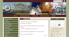 Desktop Screenshot of deerfieldma.us